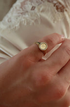 Initial Signet Ring