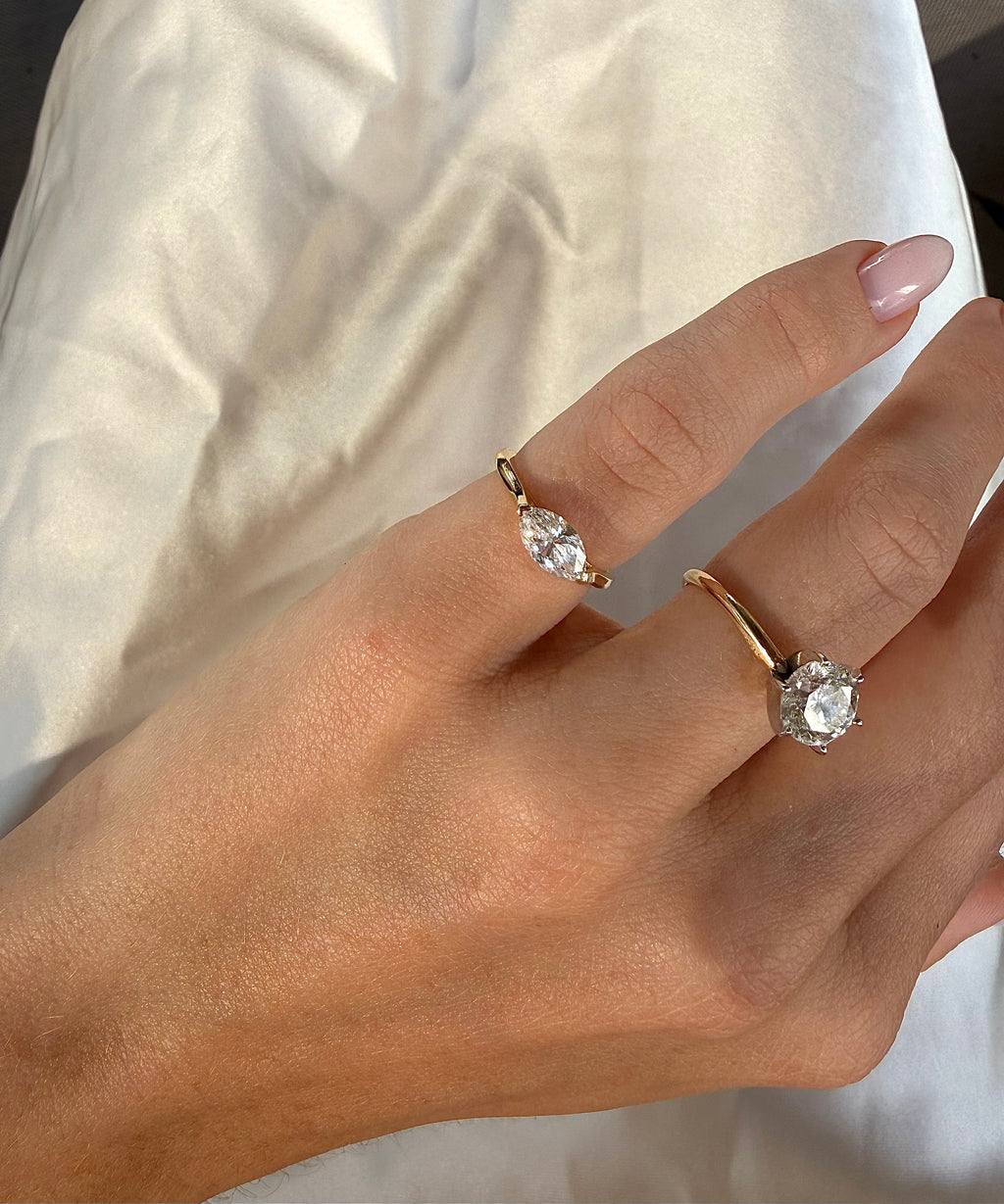 Marquise Solitaire Ring