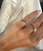 Marquise Solitaire Ring