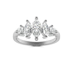 Marquise Crown Ring