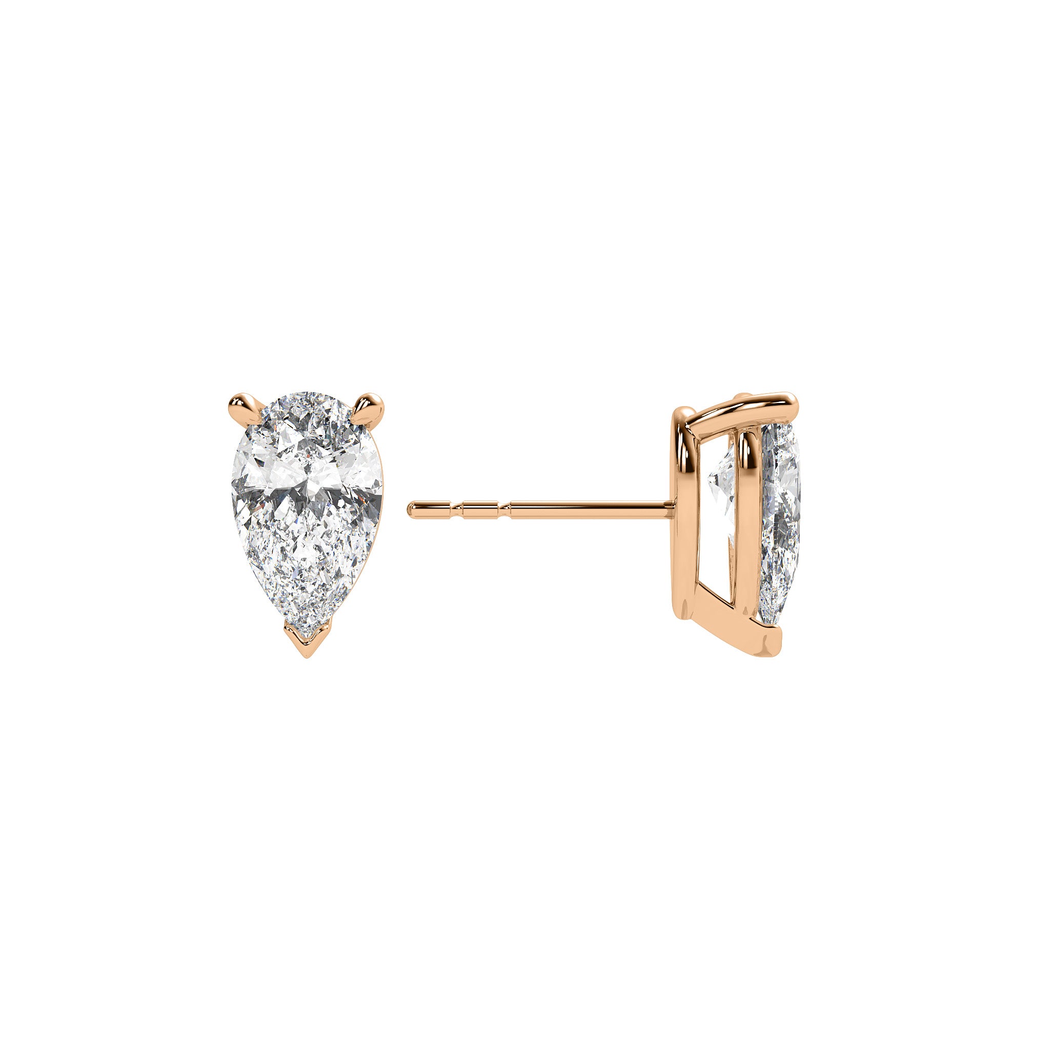 Lyra Signature Pear Studs