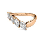 Marquise Contour Ring