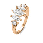 Marquise Crown Ring