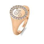 Initial Signet Ring