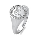 Initial Signet Ring