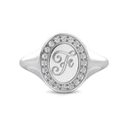 Initial Signet Ring