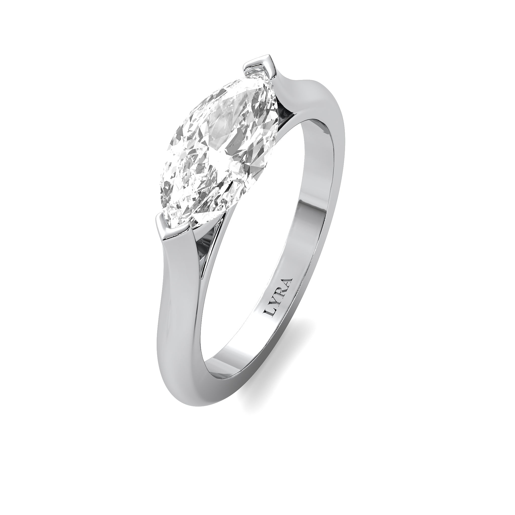 Marquise Solitaire Ring