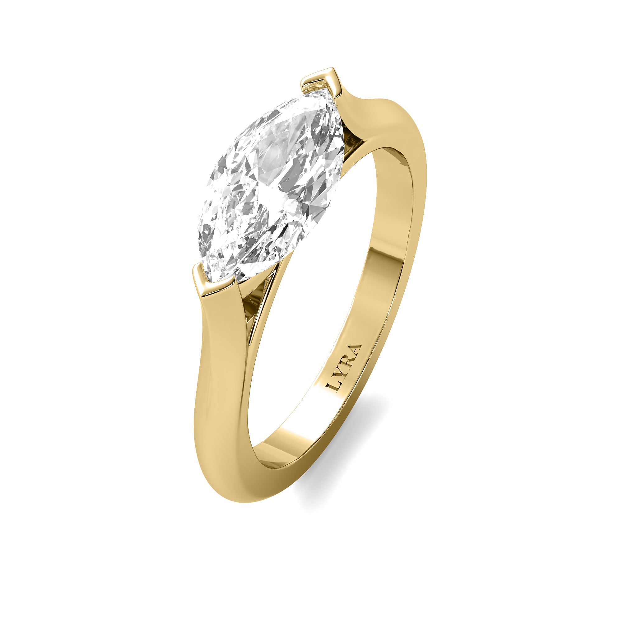 Marquise Solitaire Ring