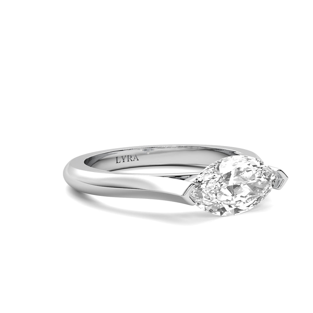Marquise Solitaire Ring