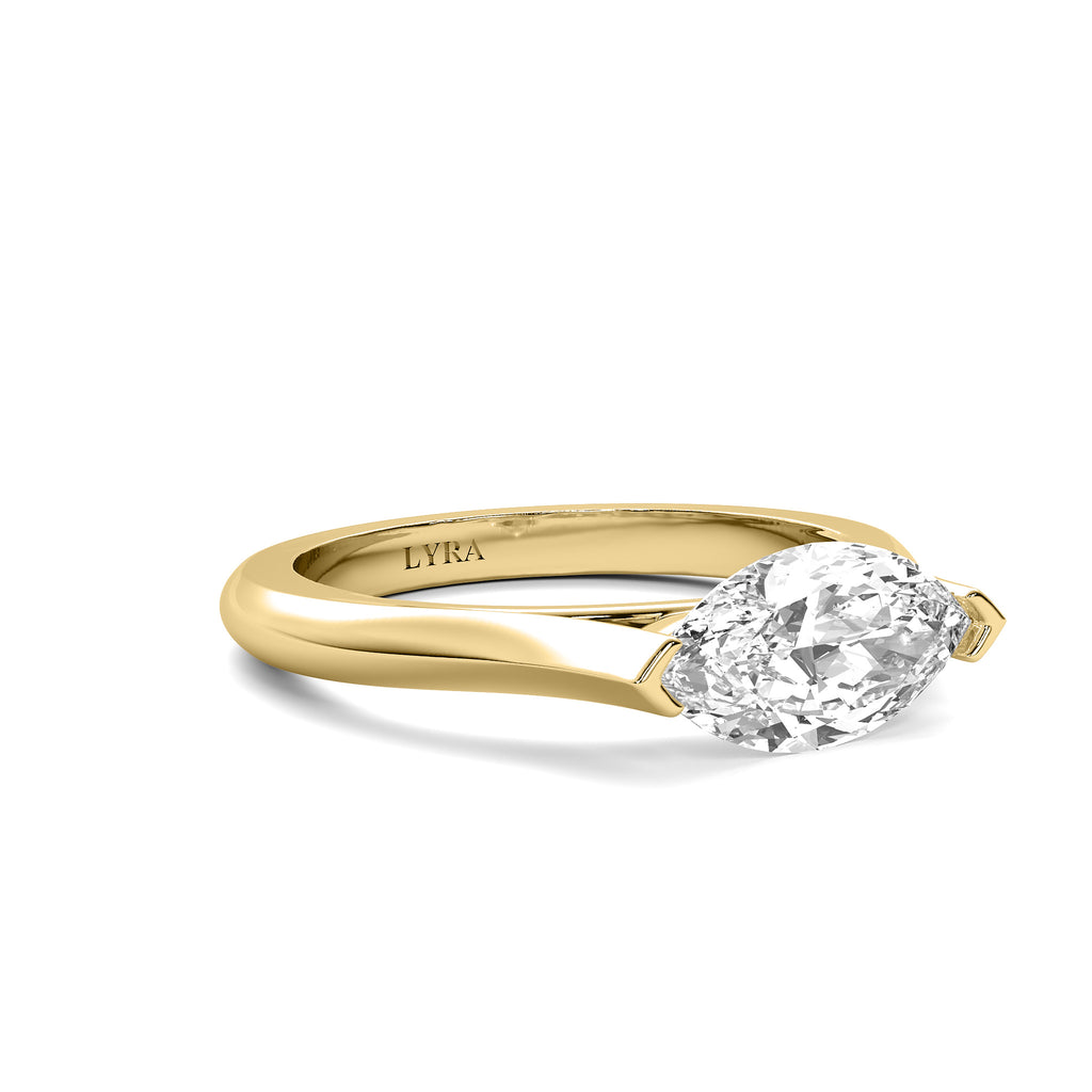 Marquise Solitaire Ring