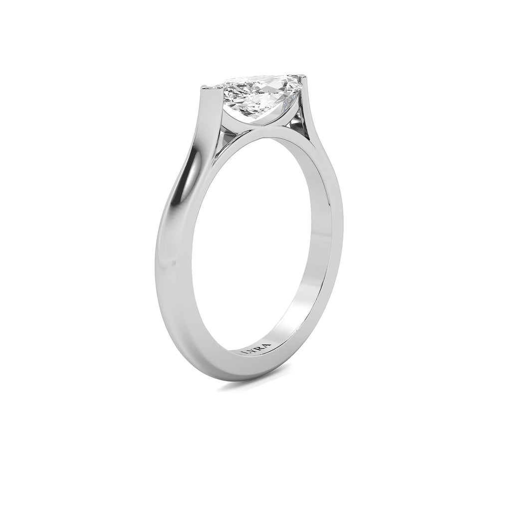 Marquise Solitaire Ring