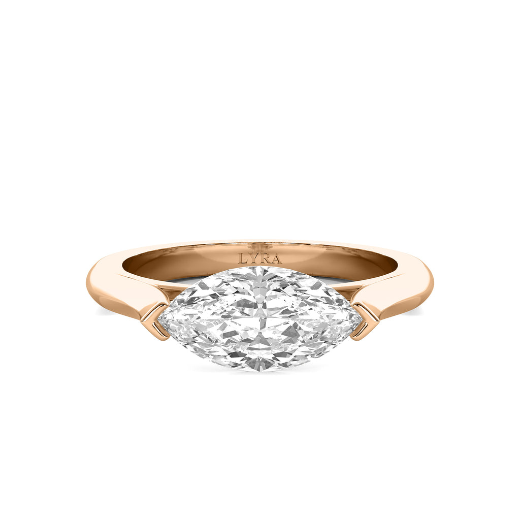 Marquise Solitaire Ring