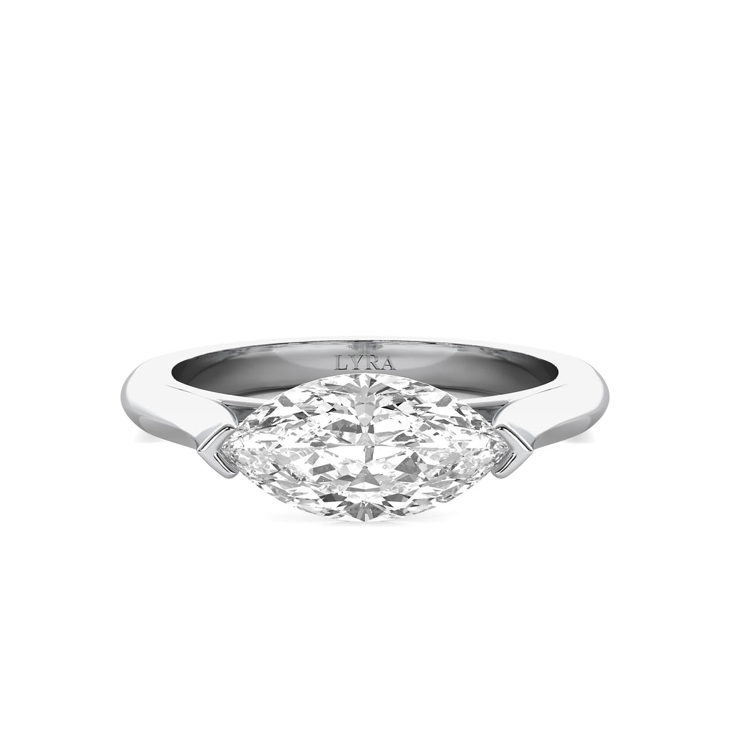 Marquise Solitaire Ring