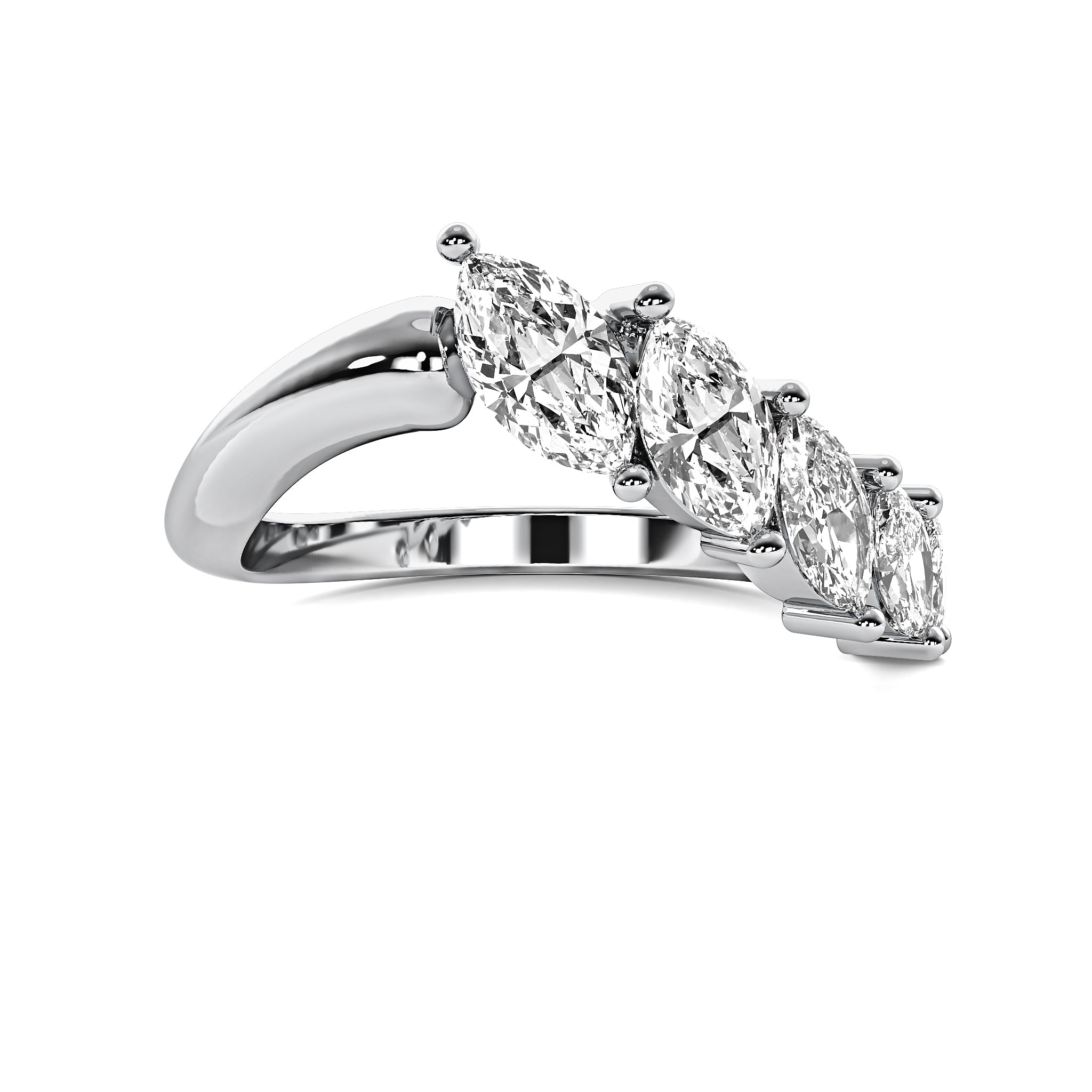 Marquise Contour Ring