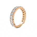 Oval Diamond Eternity Band