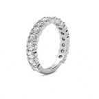 Oval Diamond Eternity Band