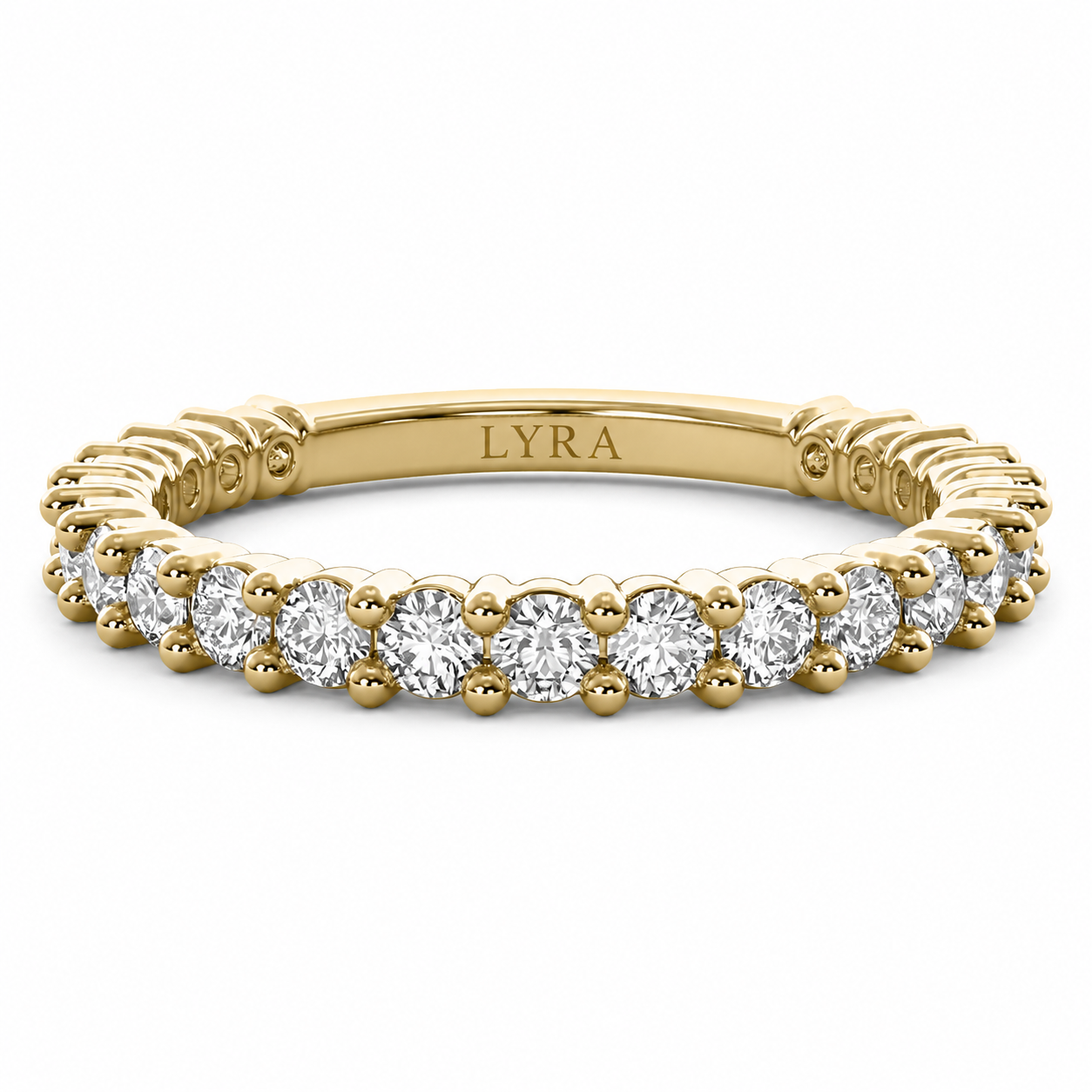 Round Diamond Eternity Band
