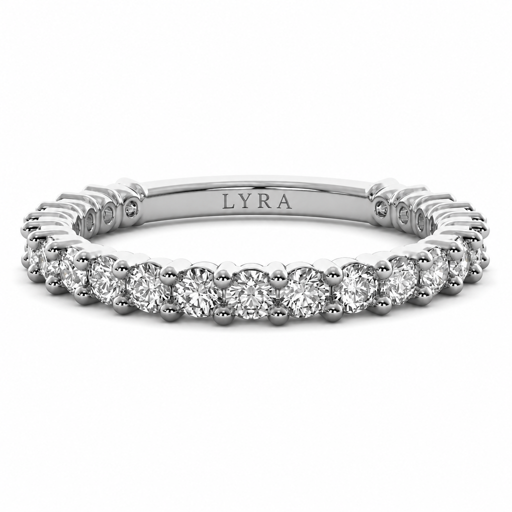Round Diamond Eternity Band