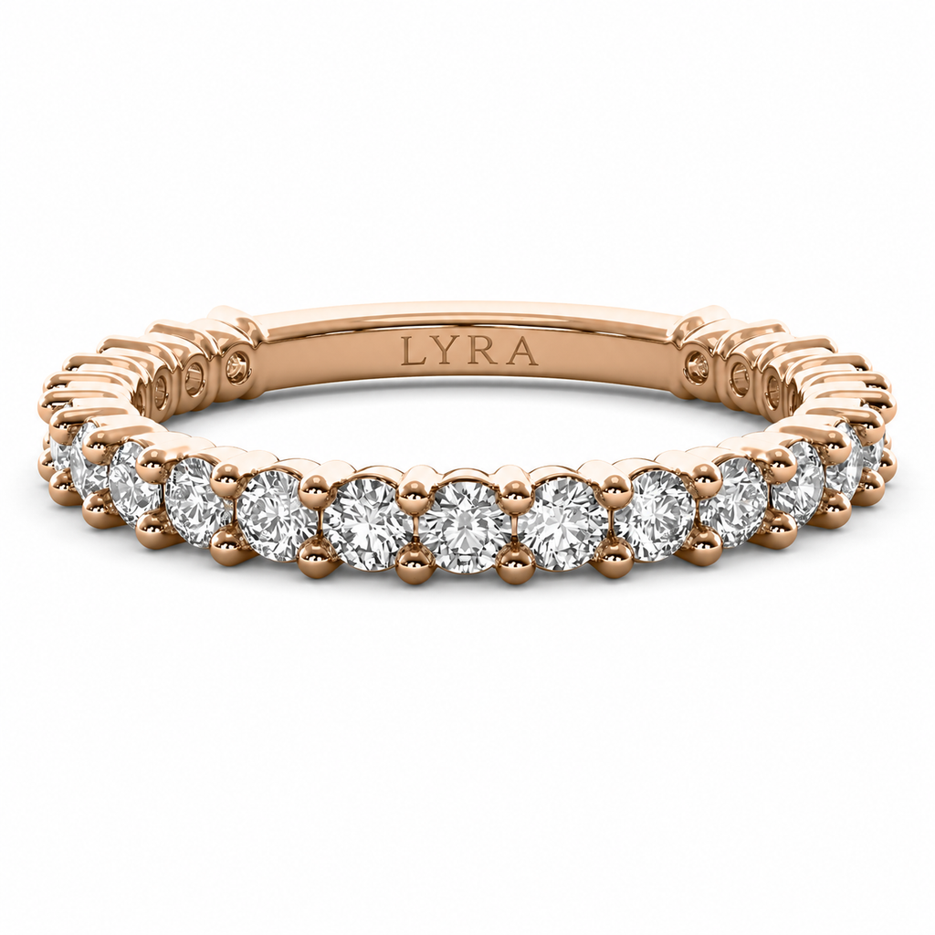 Round Diamond Eternity Band