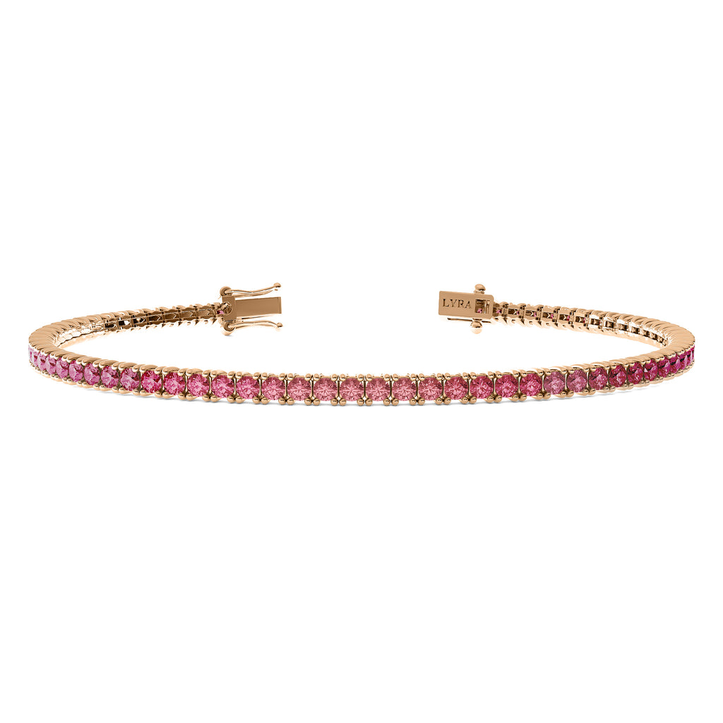 Ombré Sapphire Tennis Bracelet