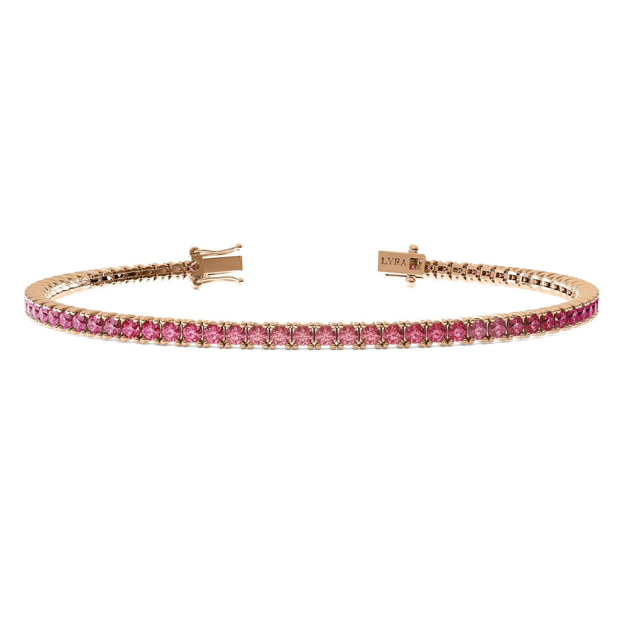 Ombré Sapphire Tennis Bracelet