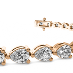 Pear Diamond Bracelet