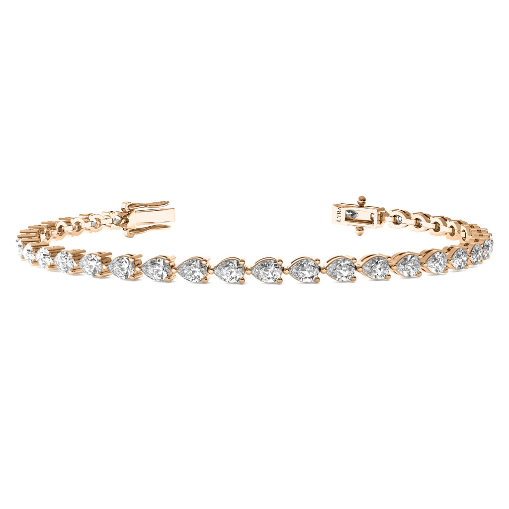 Pear Diamond Bracelet