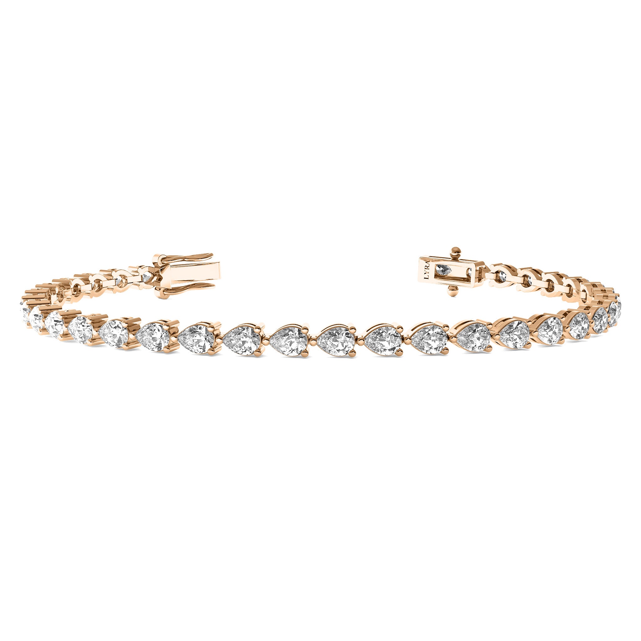 Pear Diamond Bracelet