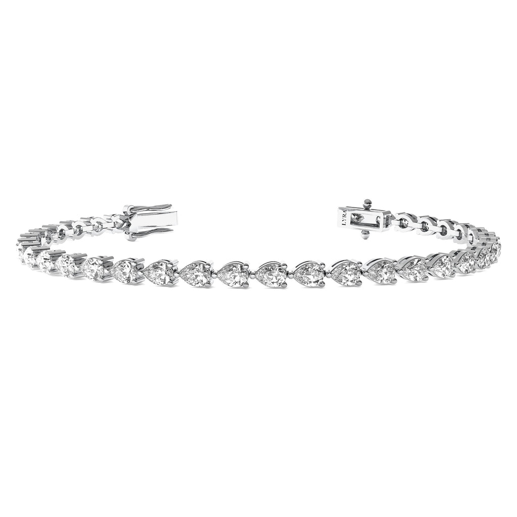 Pear Diamond Bracelet