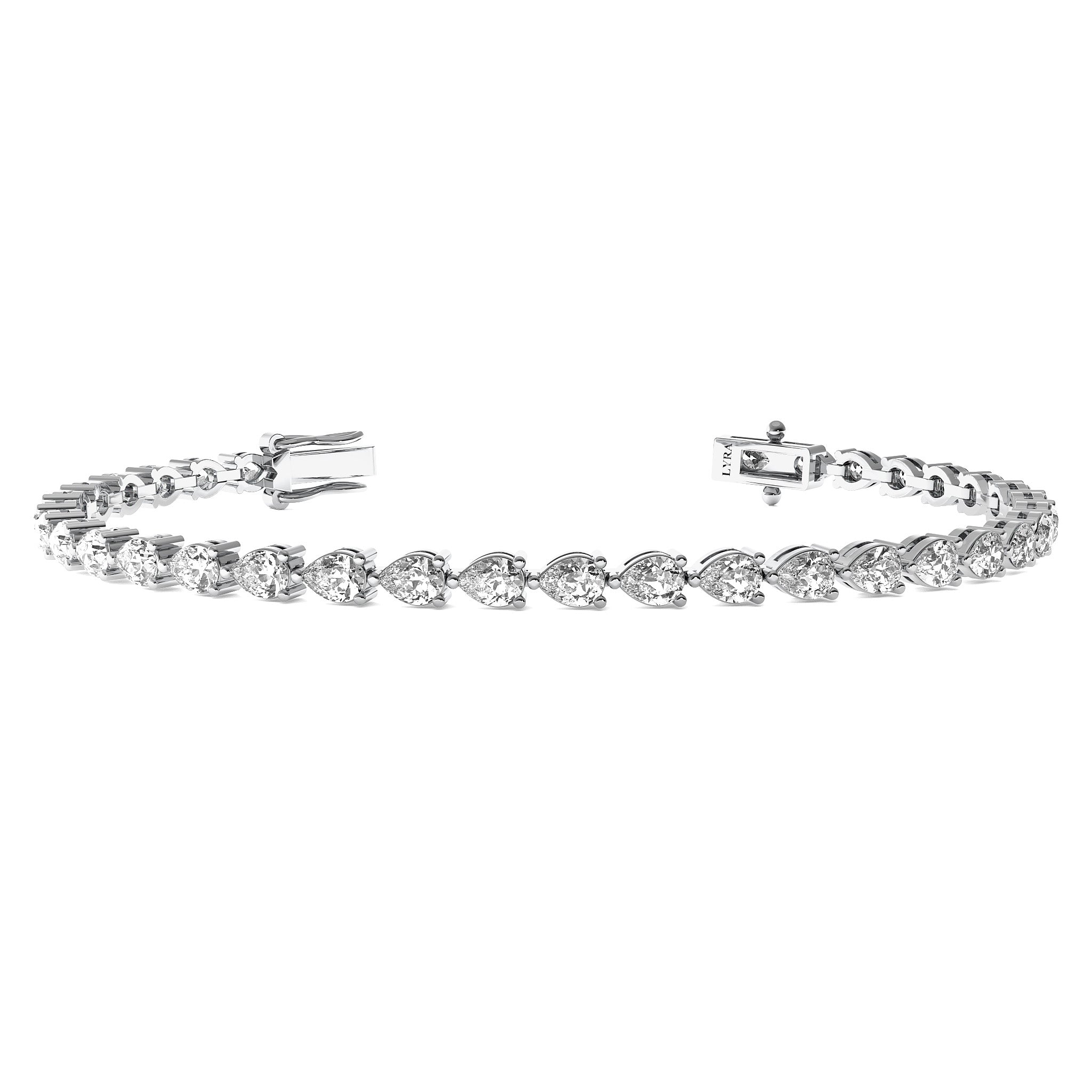 Pear Diamond Bracelet