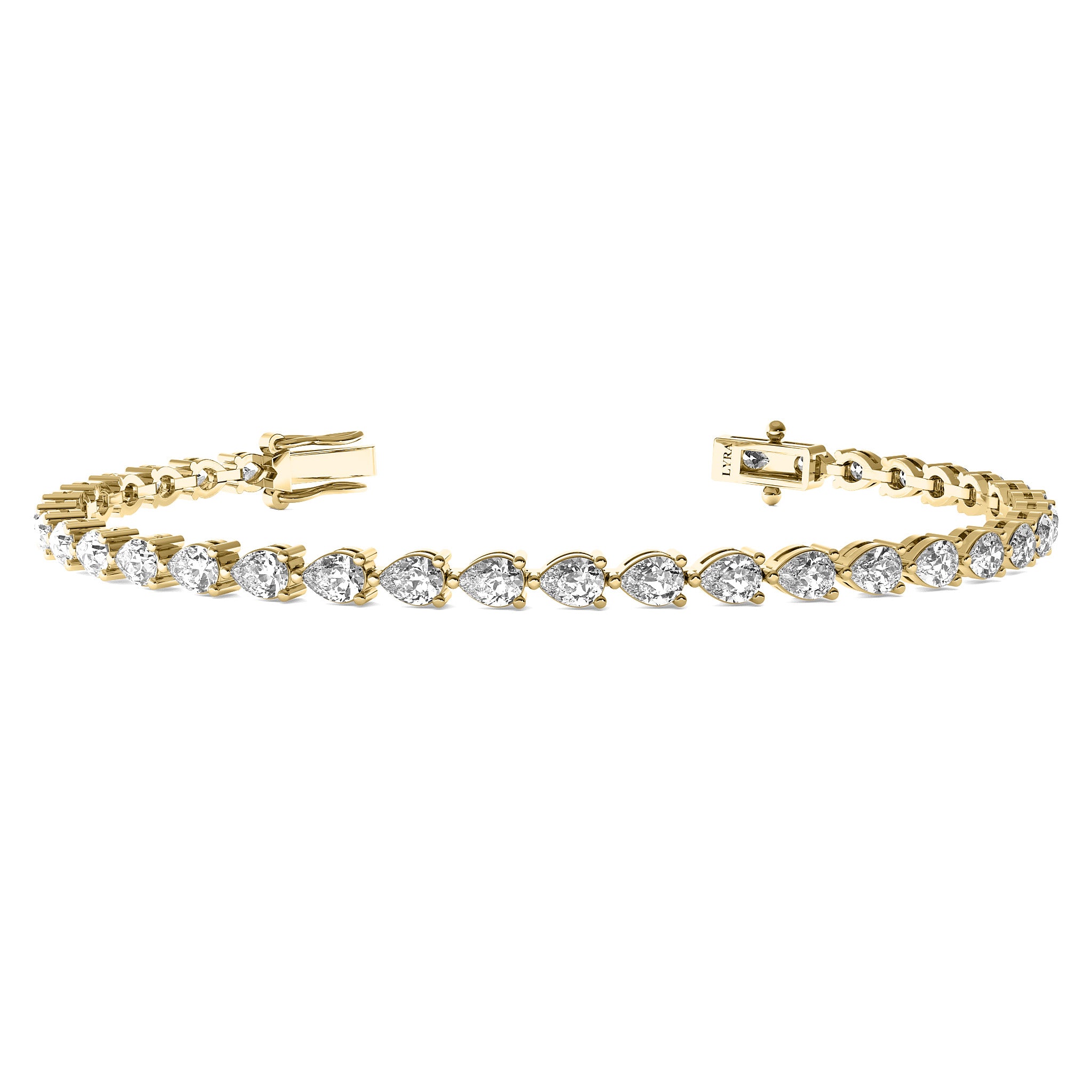 Pear Diamond Bracelet