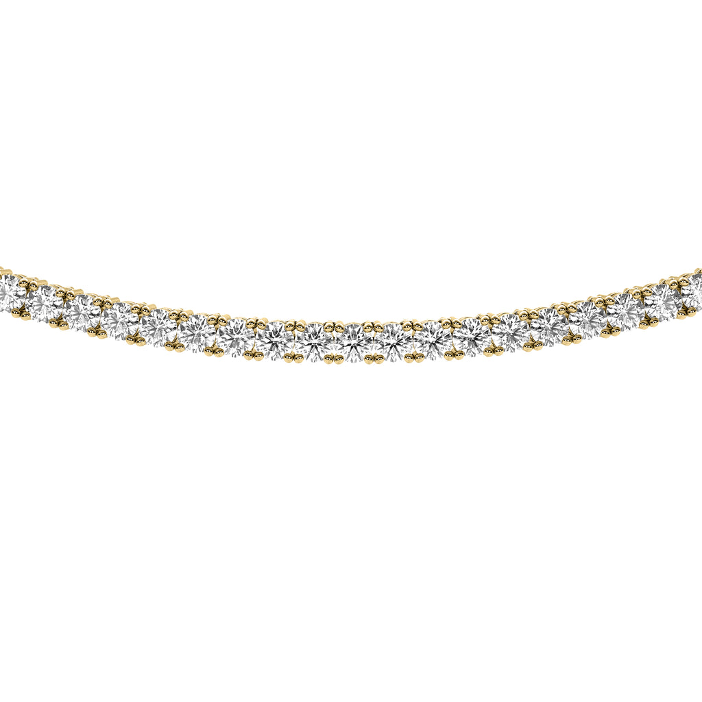 Classic Round Tennis Necklace