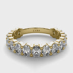 Oval Diamond Eternity Band