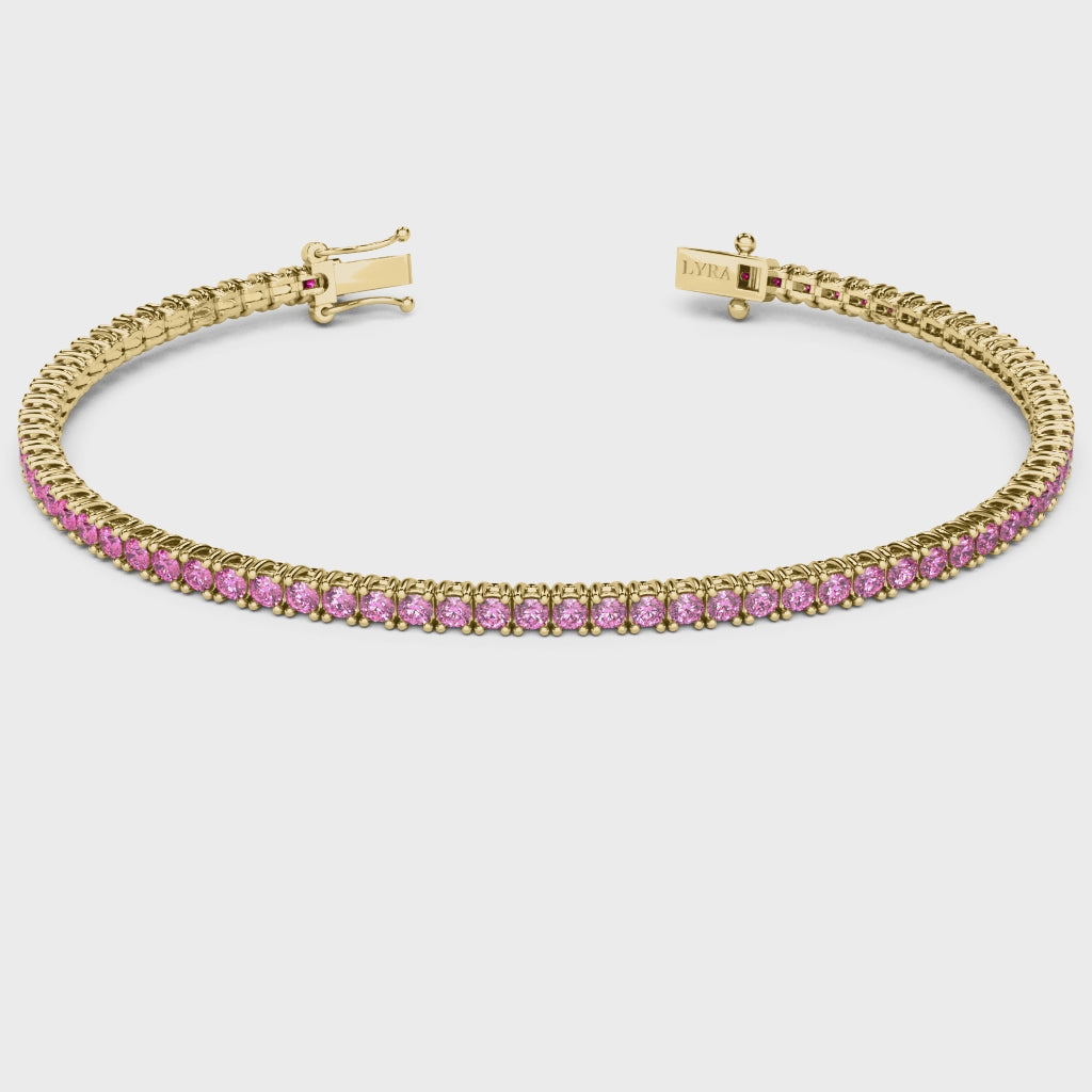 Ombré Sapphire Tennis Bracelet